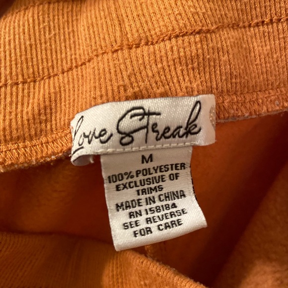 Orange sweatpants joggers - Picture 4 of 4